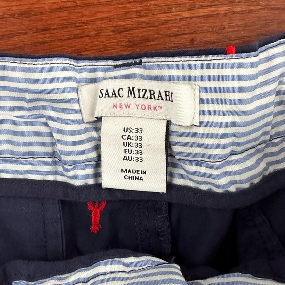 isaac mizrahi lobster shorts mens size 33 - Picture 4 of 4